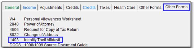 What is IRS Form 14039?